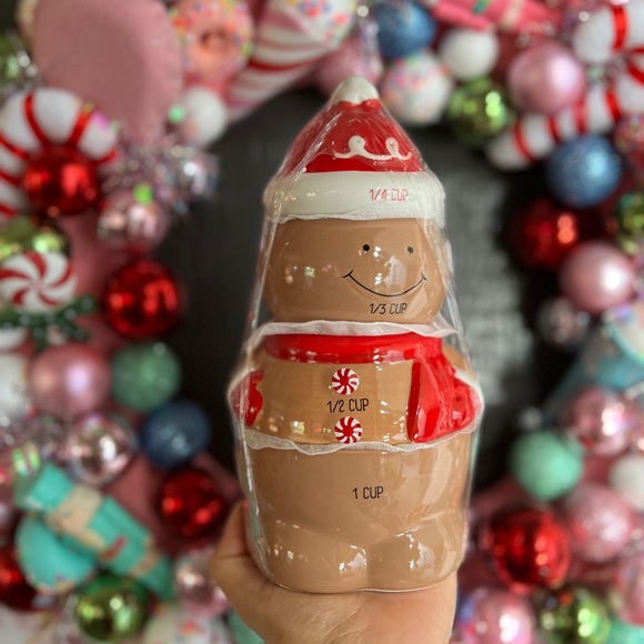 ✨NEW🎅Target Bullseye Playground 2024 Gingerbread Man Measuring Cups🍪 - Picture 6 of 10